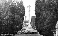 The Memorial c.1955, Uckfield
