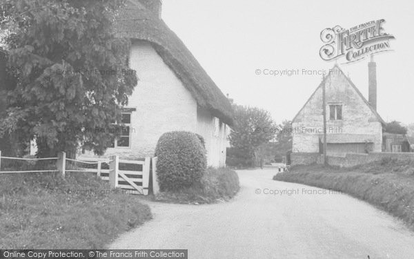 Photo of Uffington, The Old School House c.1955