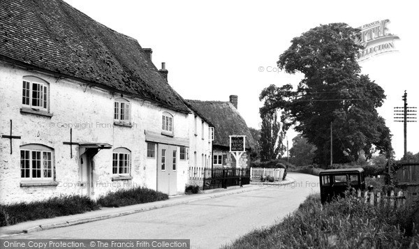 Photo of Uffington, The Village c.1960