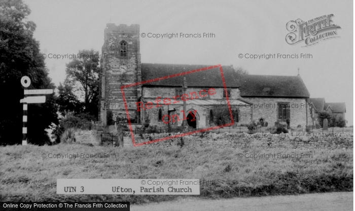 Photo of Ufton, Parish Church c.1955