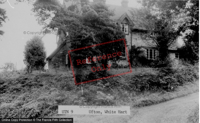 Photo of Ufton, White Hart c.1955