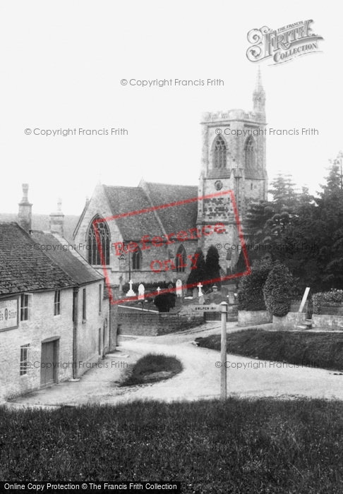 Photo of Uley, Church Of St Giles 1904