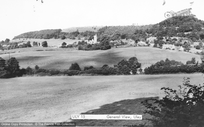 Photo of Uley, Distant View c.1955