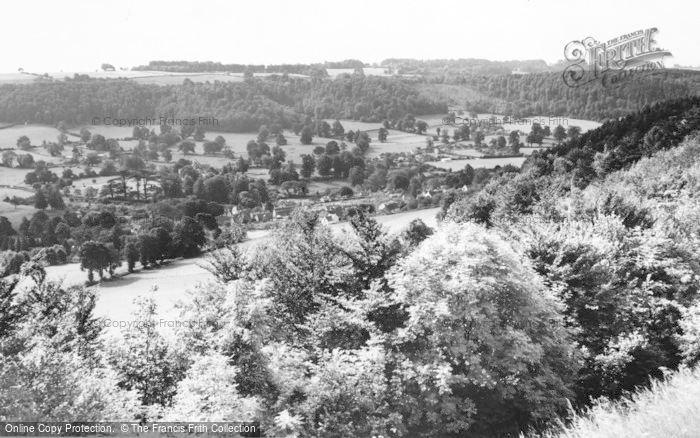 Photo of Uley, From Uley Bury c.1955