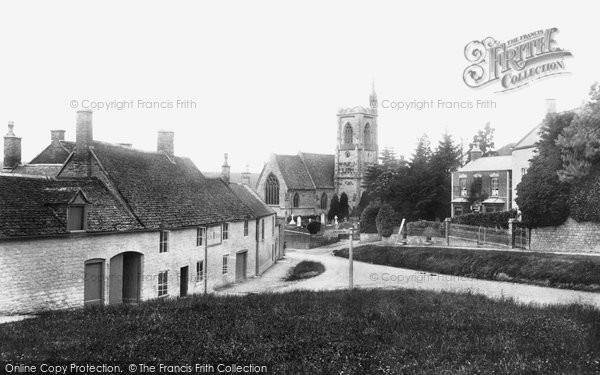 Photo of Uley, Green And Church Of St Giles 1904