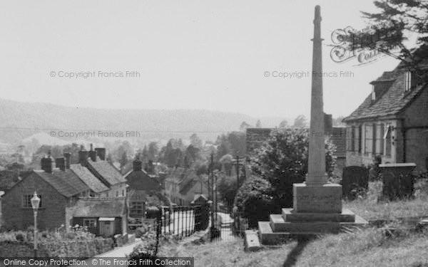 Photo of Uley, Memorial c.1960