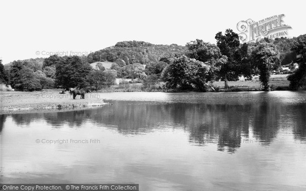 Photo of Uley, Stouts Hill Pond c1955