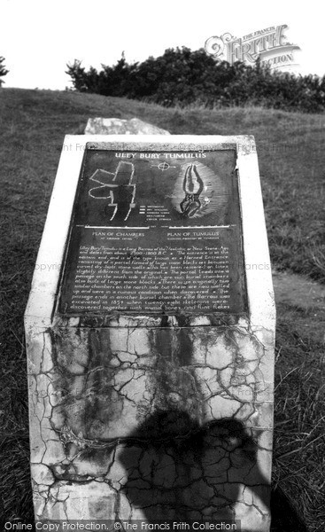 Photo of Uley, The Tumulus c.1960