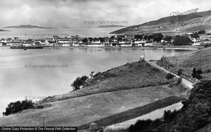 Photo of Ullapool, Approach To The Town c.1939