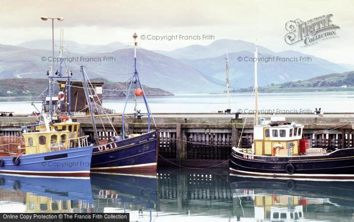 Photo of Ullapool, Pier And Loch Broom 1984