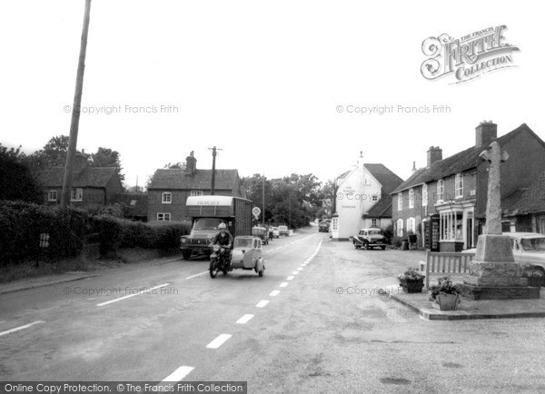 Photo of Ullenhall, The Village c.1955