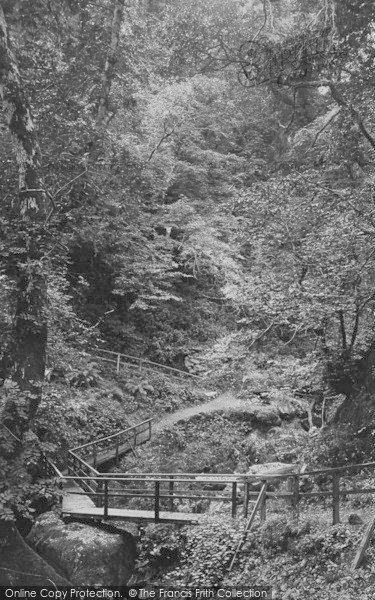 Photo of Ullswater, Aira Force Bridge 1888