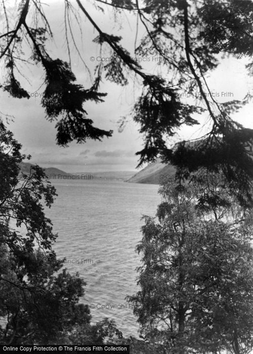 Photo of Ullswater, From Glencoyne Woods c.1925