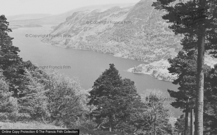 Photo of Ullswater, From Glencoyne Woods c.1955