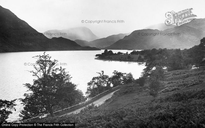 Photo of Ullswater, From Gowbarrow Park c.1955