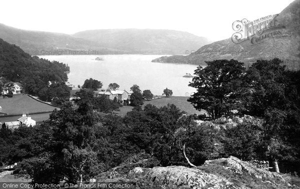 Photo of Ullswater, Hotel And Lake 1892
