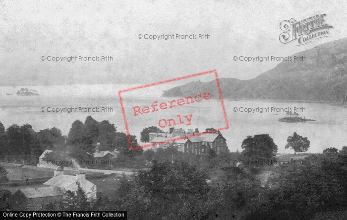 Photo of Ullswater, The Hotel And Lake 1888