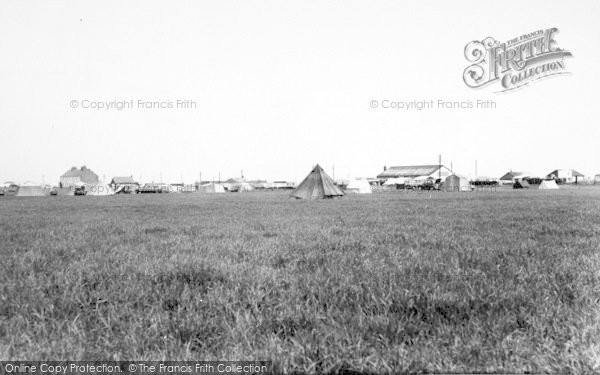 Photo of Ulrome, Beachbank Caravan Site c.1960