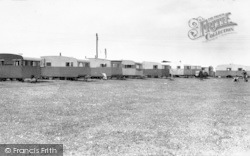 Beachbank Caravan Site c.1960, Ulrome