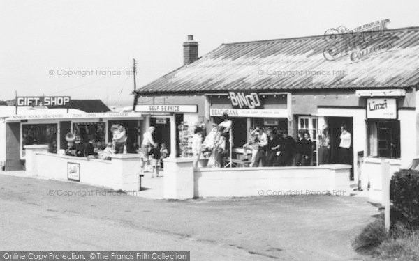 Photo of Ulrome, Beachbank Holiday Camp Shop c.1960