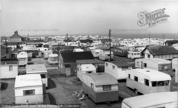 Photo of Ulrome, Caravans And Bungalows c.1960