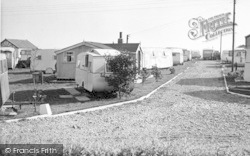 Galleon Beach Caravan Centre c.1955, Ulrome