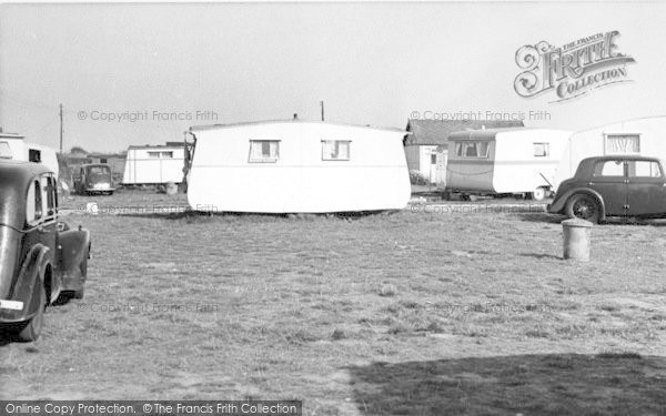 Photo of Ulrome, Galleon Beach Caravan Centre c.1955