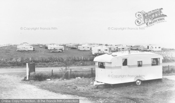 Photo of Ulrome, Seaside Caravan Site c.1960