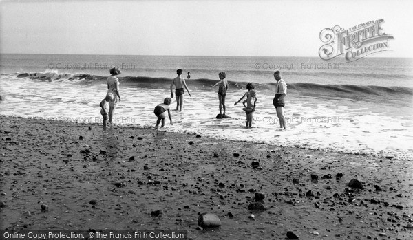 Photo of Ulrome, The Beach c.1955