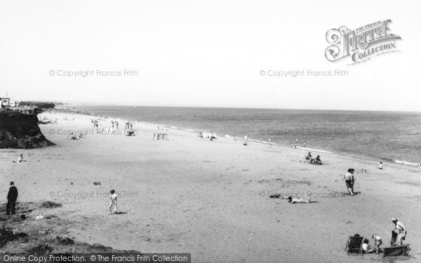Photo of Ulrome, The Beach c.1960