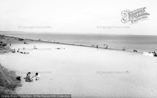 Photo of Ulrome, The Beach c.1960