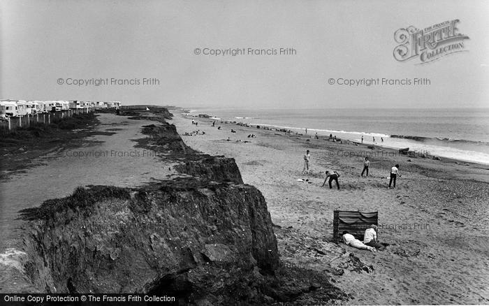 Photo of Ulrome, The Beach c.1965