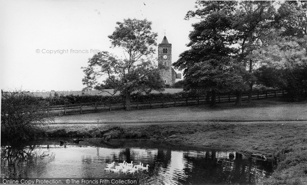 Photo of Ulrome, The Church c.1960