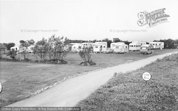 Photo of Ulrome, Top View Caravan Park c.1965