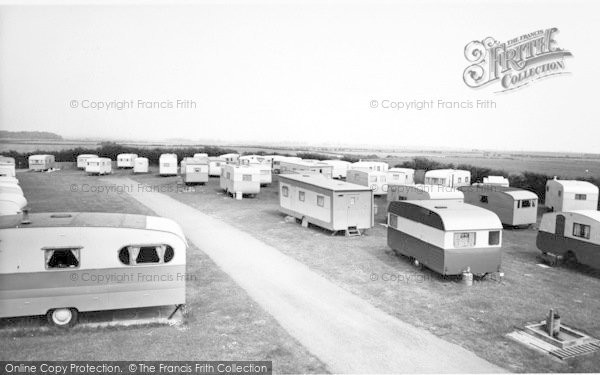 Photo of Ulrome, Top View Caravan Park c.1965
