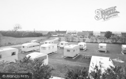 Top View Caravan Park c.1965, Ulrome