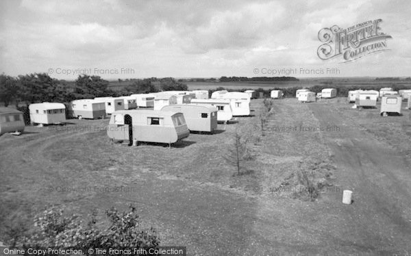 Photo of Ulrome, Top View Caravan Site c.1960