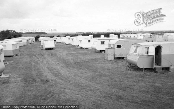 Photo of Ulrome, Top View Caravan Site c.1960