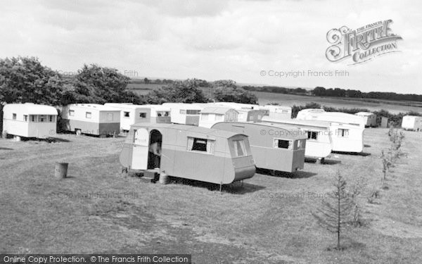 Photo of Ulrome, Top View Caravan Site c.1960
