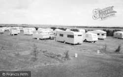 Top View Caravan Site c.1960, Ulrome