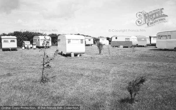 Photo of Ulrome, Top View Caravan Site c.1960