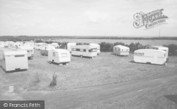 Top View Trailer Park c.1960, Ulrome