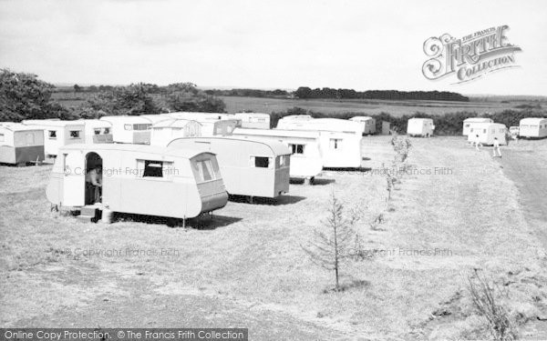 Photo of Ulrome, Top View Trailer Park c.1960