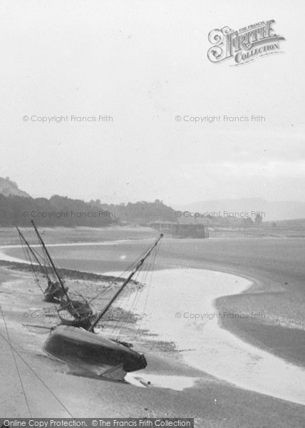 Photo of Ulverston, Boats At Canal Foot 1923