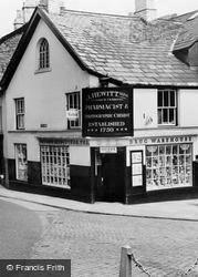 Chemist Shop, Corner Of King Street c.1960, Ulverston