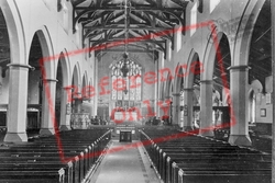 Church Interior 1912, Ulverston