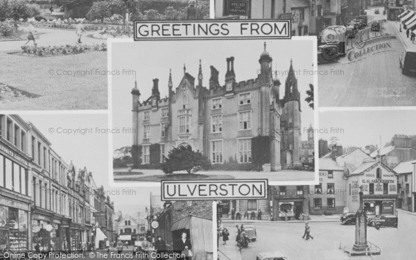 Photo of Ulverston, Composite c.1950