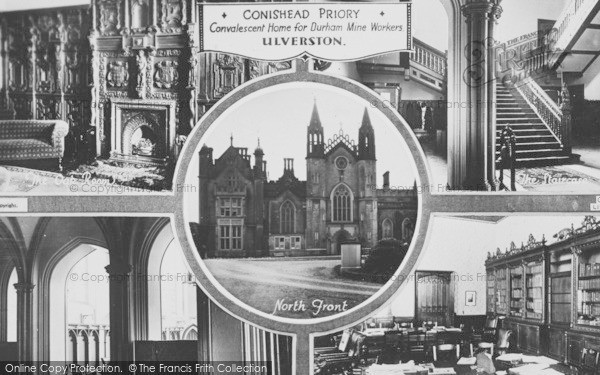 Photo of Ulverston, Conishead Priory Convalescent Home Composite 1931