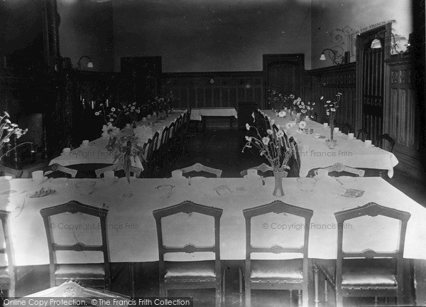 Photo of Ulverston, Conishead Priory Convalescent Home For Durham Mine Workers, Dining Room c.1931
