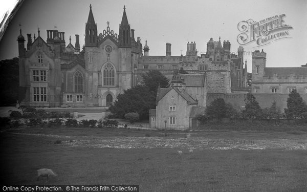Photo of Ulverston, Conishead Priory From The Path c.1931